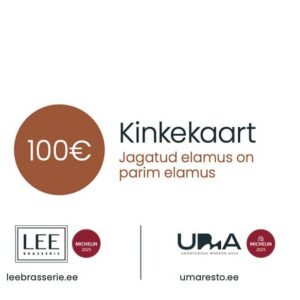 Digitaalne kinkekaart 100€