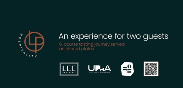 Physical gift card - an experience for two guests 130€