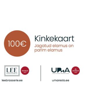 Digitaalne kinkekaart 100€