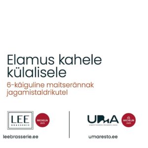 Digitaalne kinkekaart - elamus kahele külalisele 130€