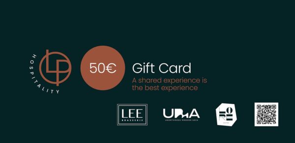 Physical gift card 50€